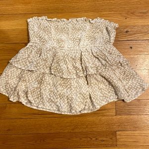 CottoncandyLA GIRLS RUFFLE SKIRT WITH BUILT IN SHORTS size L